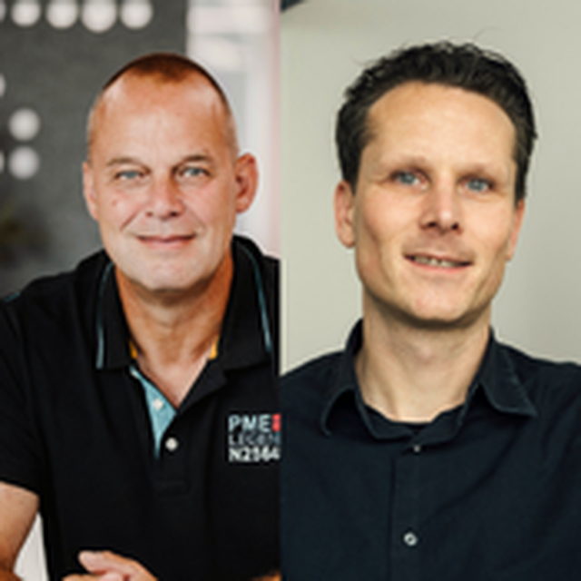 Pasfoto Marcel van der Zee en Johan Keuning Friso Bouwgroep